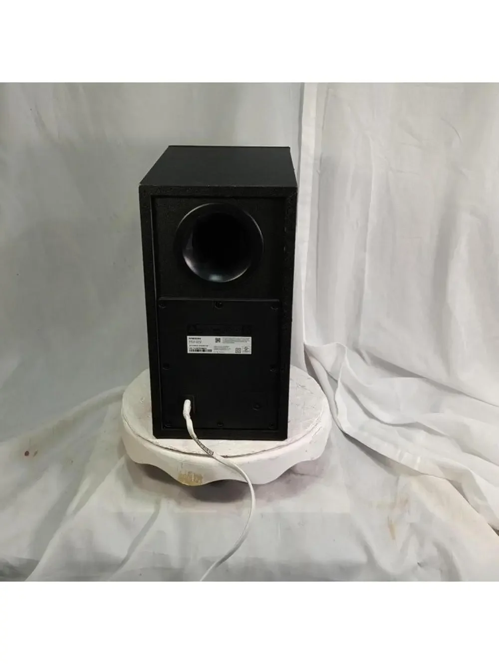 Samsung PS-WT47T Passive Subwoofer Wired Home Theater Audio Speaker Black